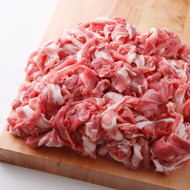【肉の日対象商品】※岩手県産　やまと豚米らぶ　小間切　300g