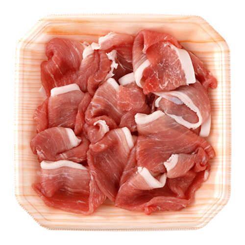 【肉の日対象商品】岩手県産　やまと豚米らぶ　切り落とし（モモ）　300g
