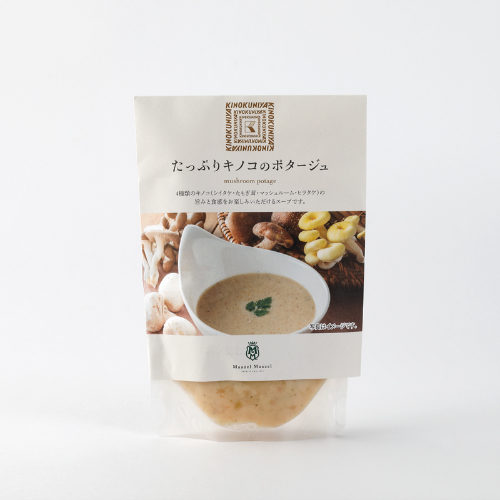 紀ノ国屋　たっぷりキノコのポタージュ　180g