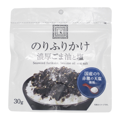 紀ノ国屋 のりふりかけ　濃厚ごま油と塩 ３０ｇ