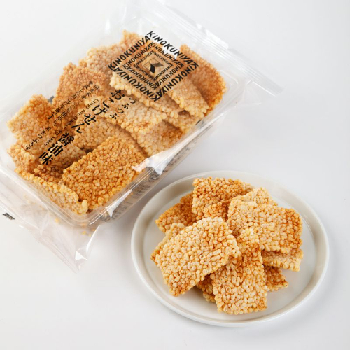 紀ノ国屋　つぶつぶおこげせん醤油味　90g