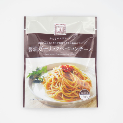 紀ノ国屋 あえるパスタソース醤油ガーリックペペロンチーノ　１１４ｇ
