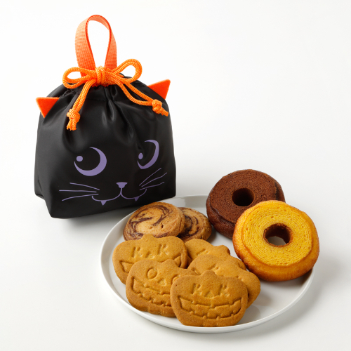 紀ノ国屋 ハロウィンスイーツバッグ（黒猫） ４個