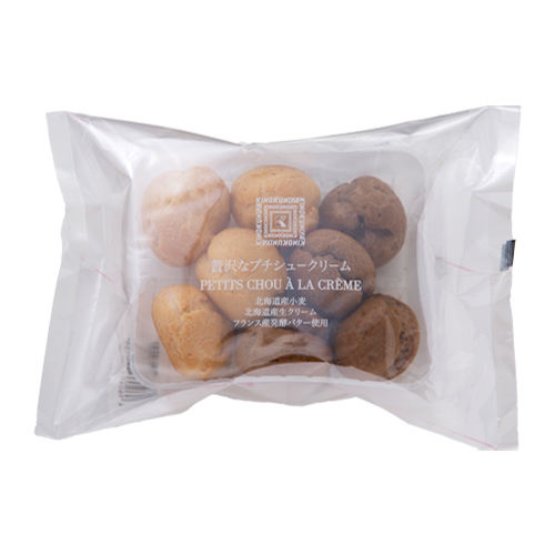 紀ノ国屋　贅沢なプチシュークリーム（カスタード＆チョコ） １個