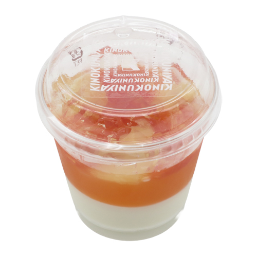 紀ノ国屋　グレープフルーツゼリーミルクプリン　１個