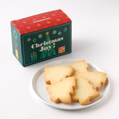 紀ノ国屋　クリスマス島の塩クッキー（ツリー）　5枚入り